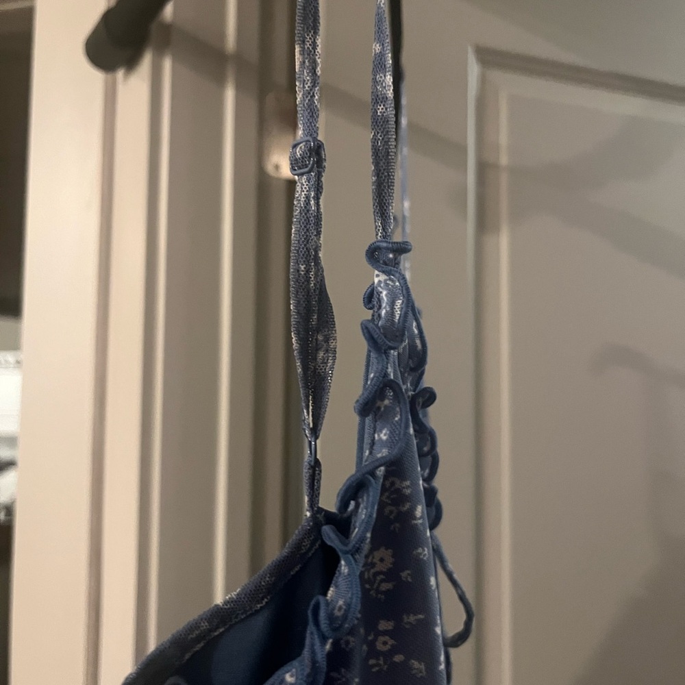 Floral Blue Dress - Picture 6 of 6